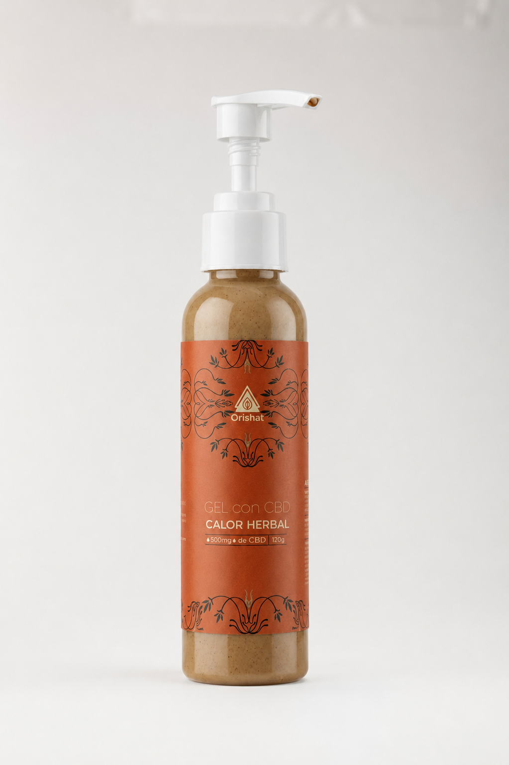 GEL CALIENTE CON CBD 120g CBD 500 mg