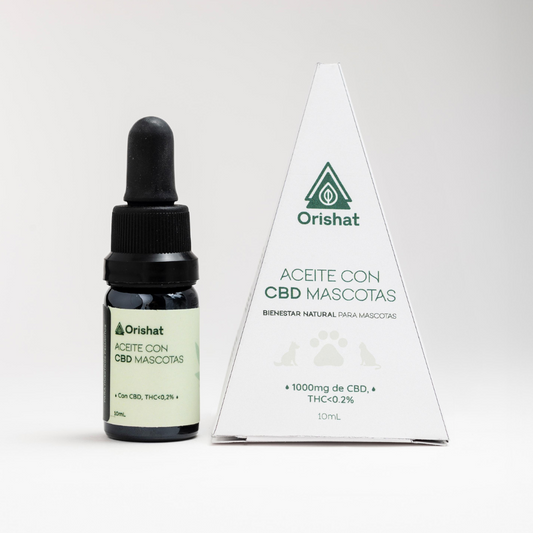 ACEITE DE CANNABIS PARA MASCOTAS ESPECTRO COMPLETO 10mL CBD 1000 mg (10%)