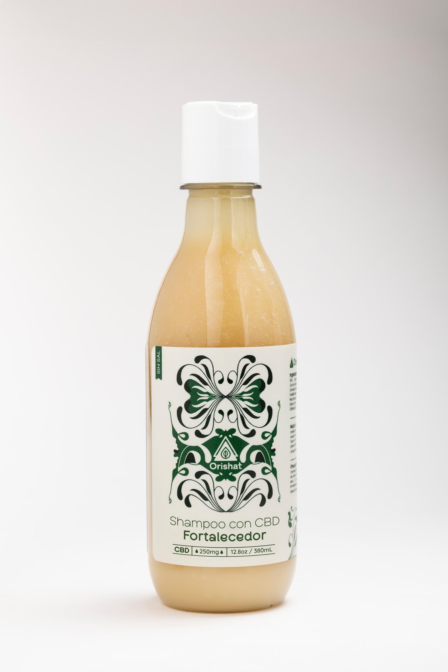 SHAMPOO DE CANNABIS SIN SAL 380mL 250mg