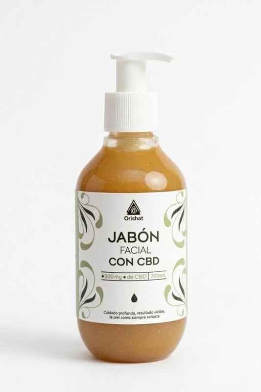 JABÓN FACIAL CON CBD 200 mL CBD 300 mg