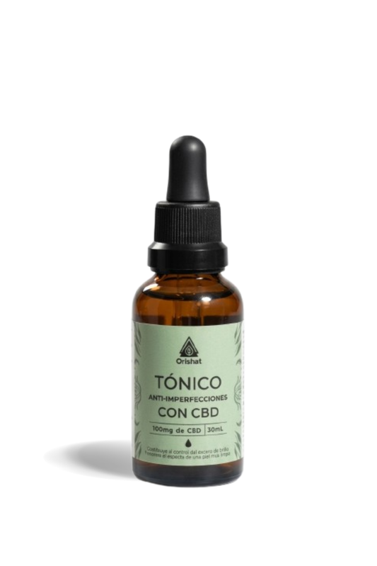 TÓNICO ANTI-IMPERFECCIONES CON CBD 30 mL CBD 100 mg